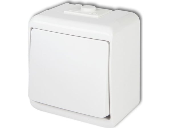 Karlik WHE-1, Trykknapkontakt, IP54, 250 V, 10 A