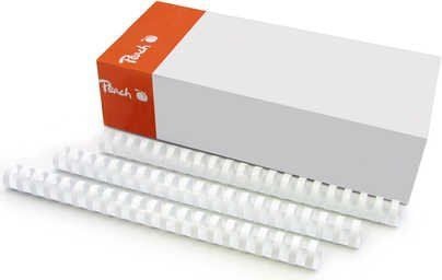 Peach Combs White 8 mm Pakke med 100 stk