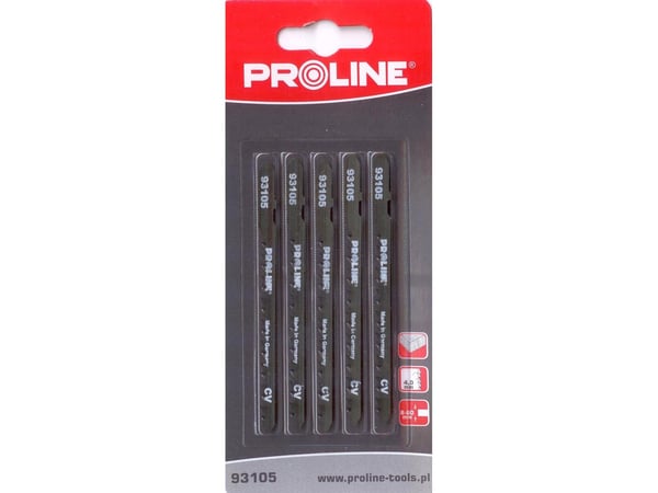 Proline stikksagblad 5 stk 100 mm 6TPI type U - 93405