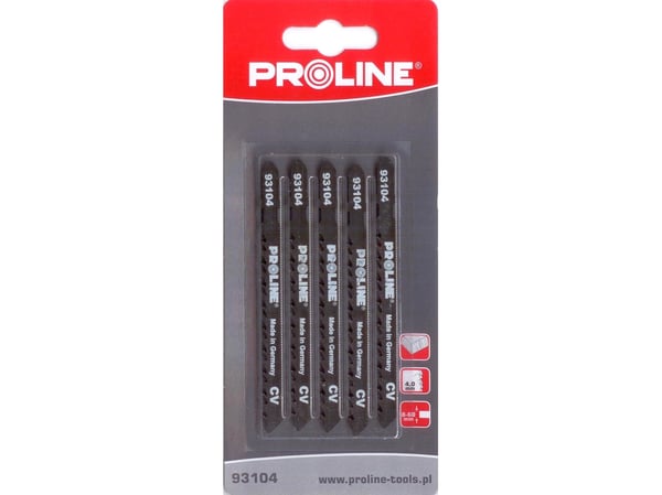Proline stikksagblad 5 stk 100 mm 6TPI type T - 93104