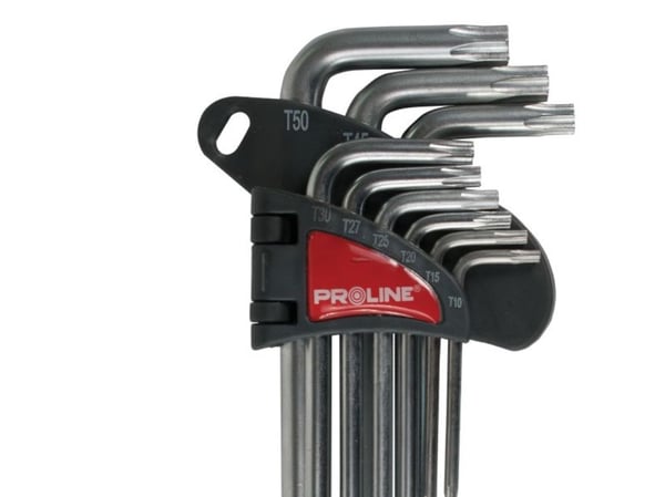 Pro-Line L-tyypin torx-avaimet T10-T50 9kpl (48339)