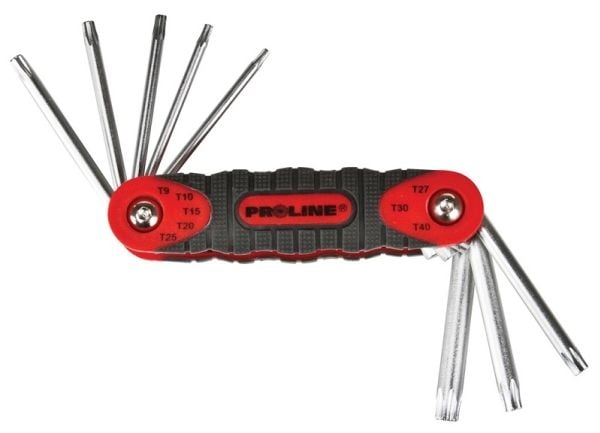 Pro-Line Torx bitsnøkkelsett T9–T40 8 deler (48388)