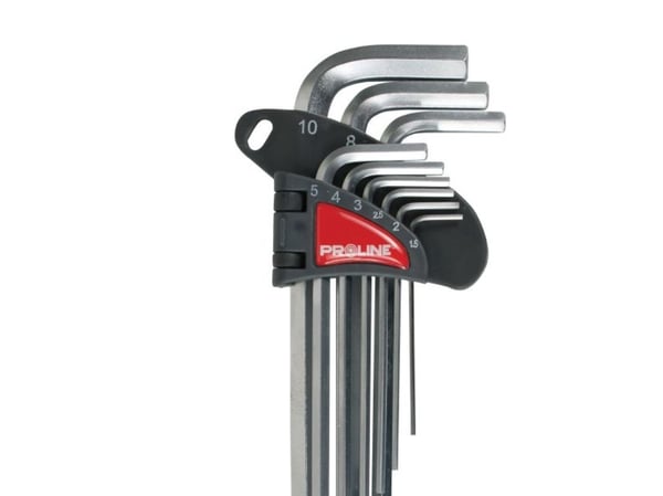 Proline kuusiokoloavainsarja tyyppi L 1.5-10mm 9kpl (48319)