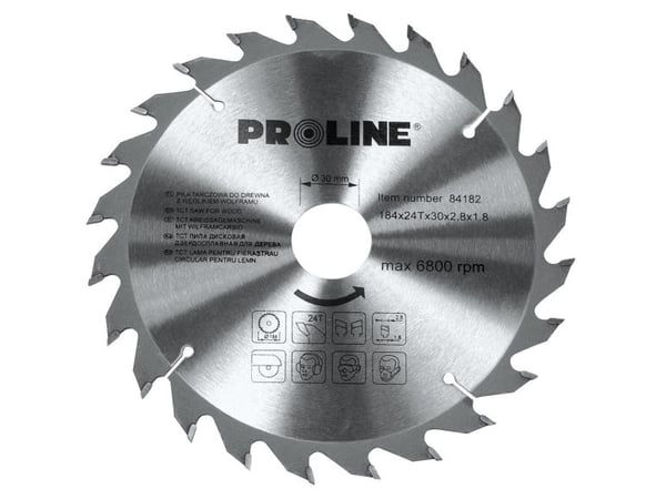 Pro-Line sagblad til tre 160x20 mm 48z - 84165