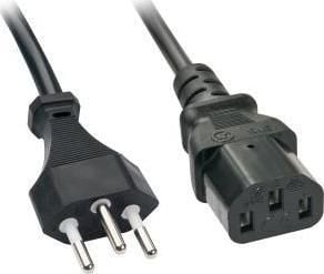 Lindy 30425, 0,7 m, C13 liitin, C13 liitin