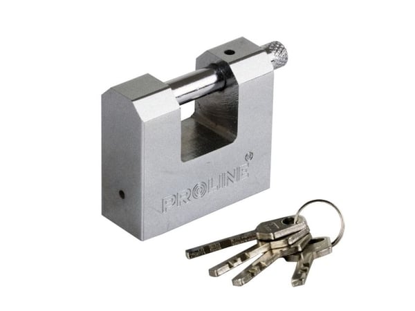 Pro-Line rørhengelås 70 mm nøkkel freset (24271)