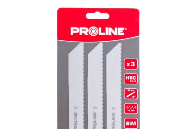 Pro-Line Sabre sagblad for metall 152mm 3 stk. - 93124