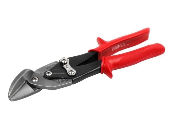 Proline Lakštinio metalo žirklės 240 mm į kairę / tiesus poslinkis iki 1,2 mm prolino