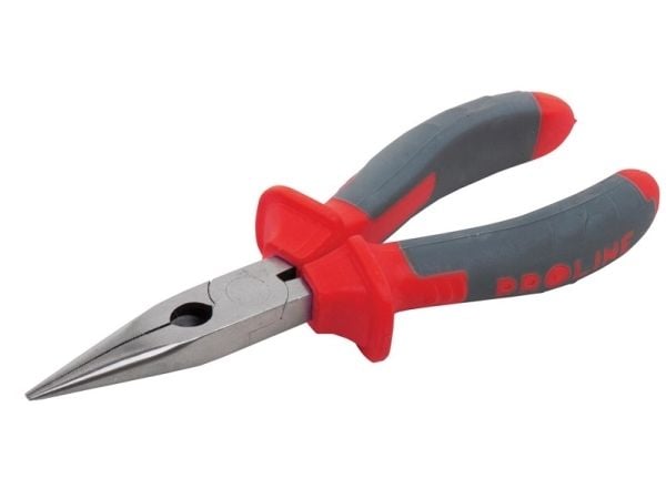 Proline Suorat puolipyöreäkärkiset pihdit 160mm 28473 Proline Suorat puolipyöreäkärkiset pihdit 160mm 28473
