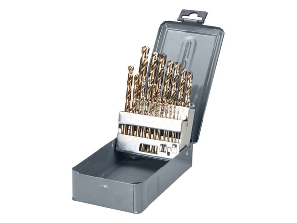 Bor Pro-Line for metall kobalt sylindrisk 1,5 / 2 / 7 / 4,5 / 4 / 5,5 / 5 / 1 / 3 / 2,5 / 3,5 / 6 / 10 / 6,5 / 7,5 / 8 / 8,5 / 9 / 9,5 mm sett (78219)