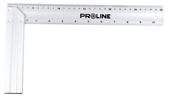 Pro-Line vinkellist i aluminium for snekker-/snekkerbord 500x235 mm 21350