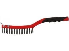 Pro-Line ståltrådsborste rostfritt stål 3x19 rader, 340 mm (32623)