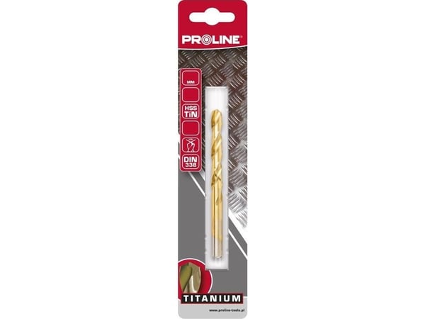 Wiertlo Pro-Line bor med HSS TIN DIN338 slf. 2,0 mm 5 stk blister Proline