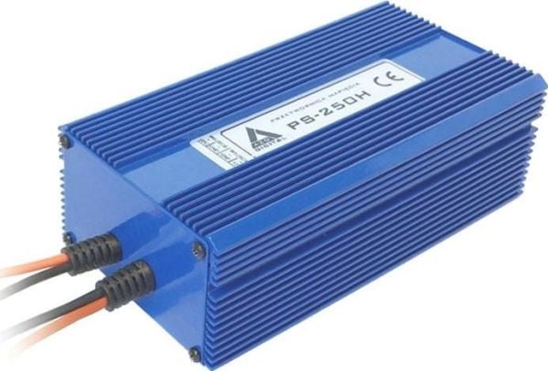 AZO Digital 30÷80 VDC / 13.8 VDC PS-250H-12 250W spændingsomformer galvanisk isolation, IP67