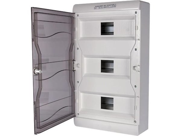 Tarel modulaarinen kytkintaulu IP40 läpinäkyvä (6671-137)