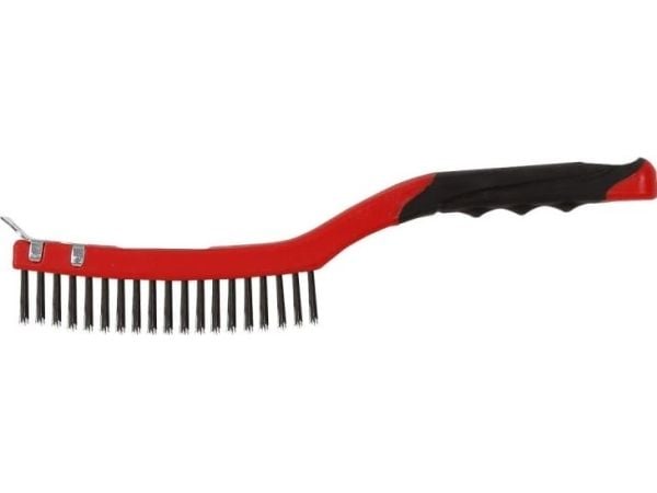 Pro-Line ståltrådsborste rostfritt stål 5x11 rader 180 mm (32625)