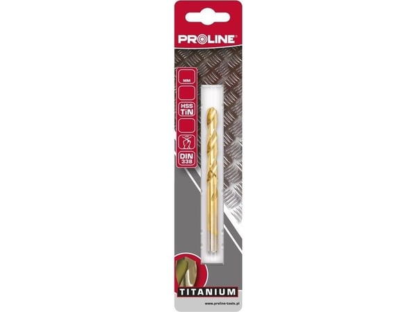 Metalliporanterä Proline MET DRILL HSS TIN DIN338 SZLF 3.2MM PCS 3 BLIST PROLINE