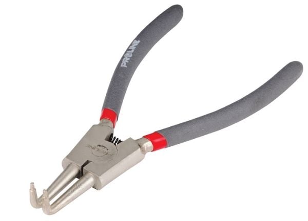 Pro-Line tang for utvendige låseringer, bøyd 200 mm 28630