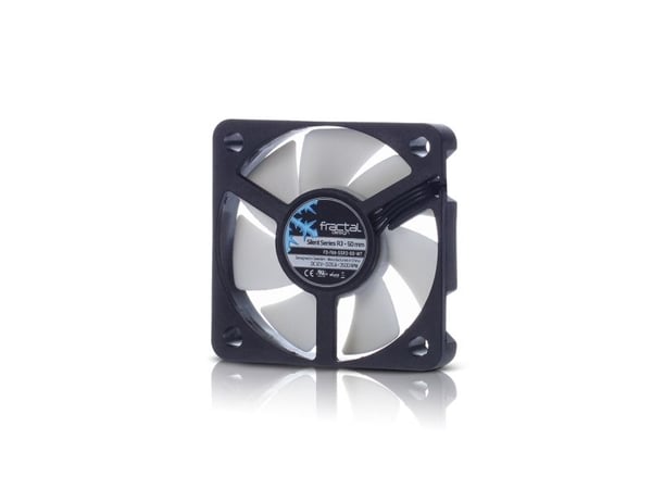 Fractal Design Silent Series R3 - Kabinettvifte - 50 mm - svart, hvit
