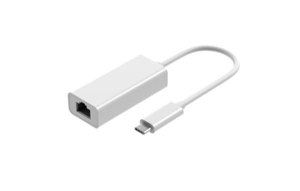 EFB Elektronik EBUSBC-RJ45-1000MBIT, RJ-45, USB Type-C, 0,15 m, hvit
