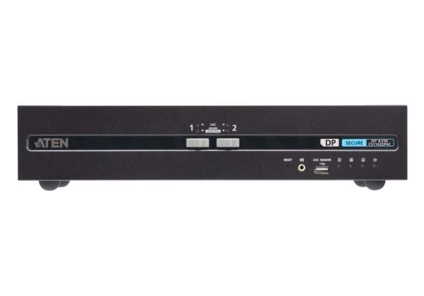 ATEN CS1142DP4C, 3840 x 2160 pikseliä, 4K Ultra HD, 10,19 W, Musta
