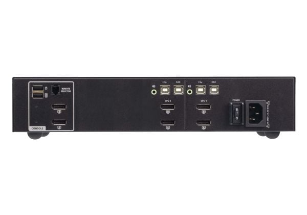 ATEN CS1142DP4C, 3840 x 2160 pikseliä, 4K Ultra HD, 10,19 W, Musta