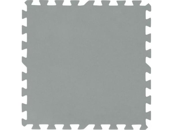 Bestway 58639, Gulv beskytter, Grå, Polyethylen, firkant, 666 g, 500 x 500 mm