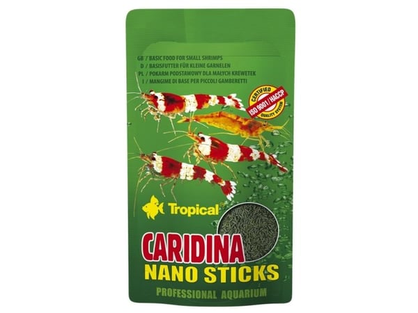 Tropical Caridina Nano Sticks mikropinner for dvergreker 10g