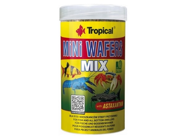 Tropical mini wafers mix boks 100 ml/55 g