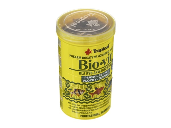 TROPICAL Bio-Vit - fôr til akvariefisk - 500 ml/100 g