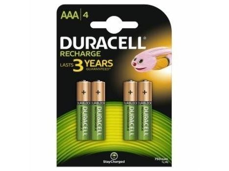 Duracell HR3-B ladattava nikkelimetallihydridi (NiMH) -akku kotiin