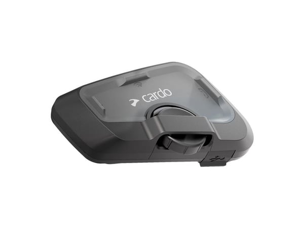 Cardo FRC4X003, 4 kanaler, 1200 m, -20 - 55 °C, Sort, CE FCC / IC SIG BT TELEC UKCA, 13 timer