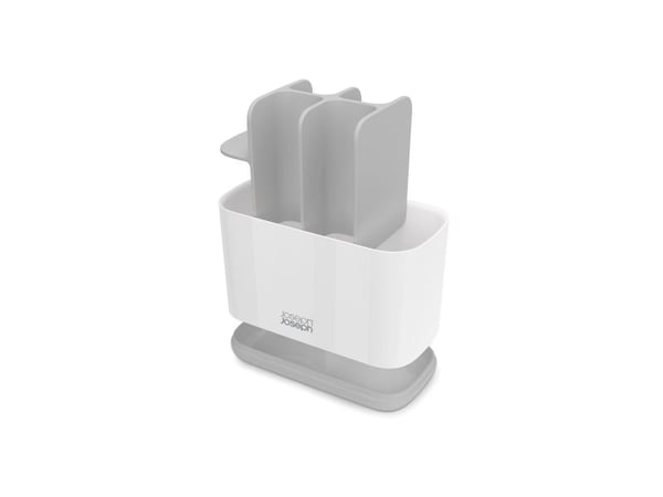 Joseph Joseph 70510, Frittstående tannbørsteholder, Grå, Sink, Bord, Vindu, 171 mm, 86 mm, 128 mm