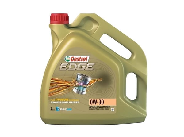 Castrol EDGE Titanium 0W-30 - Motorolje - 4 Liter