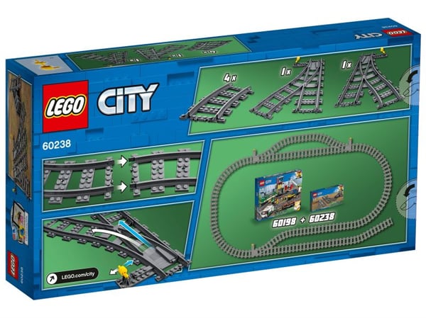LEGO City 60238 Vaihtoraiteet