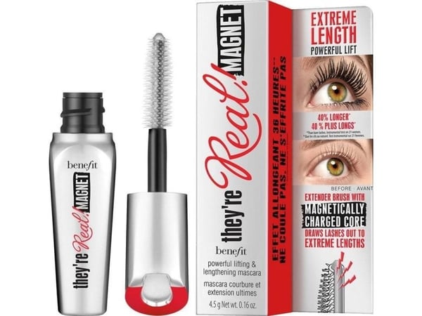 Benefit They're Real! Magnet Powerful Lifting & Lengthening Mascara (Supercharged Black) 4,5 g