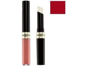 Max Factor Lipfinity Lip Colour, Rød, Hot, 1 farver, Farvning, Fugte, Glans, Væske