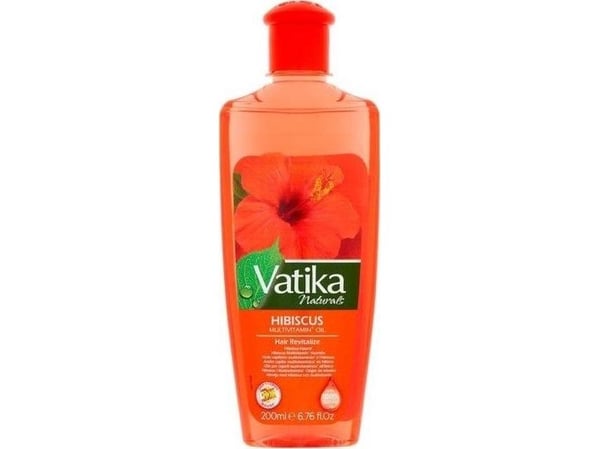 Dabur Vatika Hibiscus nærende hårolje med hibiskus 200 ml