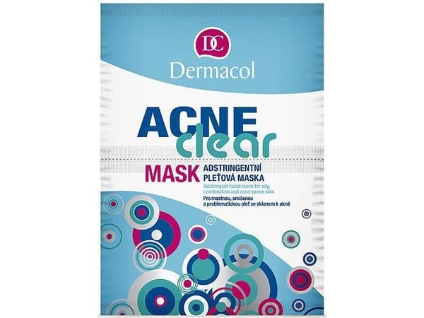Dermacol ACNEclear sammentrekkende ansiktsmaske 2 x 8 g