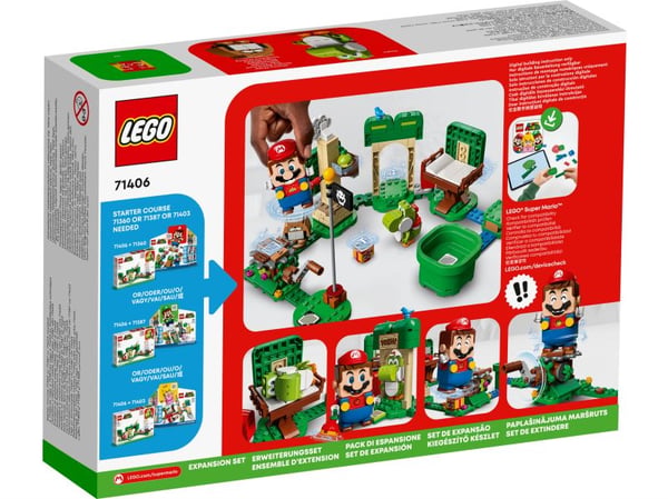 LEGO Super Mario 71406 Ekstrabanesettet Yoshis gavehus