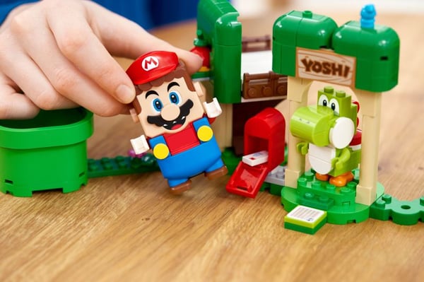 LEGO Super Mario 71406 Ekstrabanesettet Yoshis gavehus