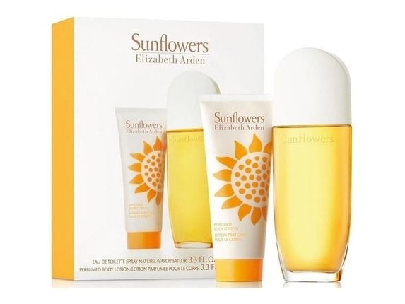 Elizabeth Arden Sunflowers-sett EDT 100 ml + balsam 100 ml