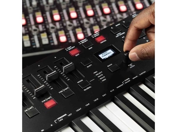 M-AUDIO Oxygen Pro 49, 49 tangenter, Knappar, Rotations-, Slider, USB, 800,1 mm, 264,2 mm, 83,8 mm
