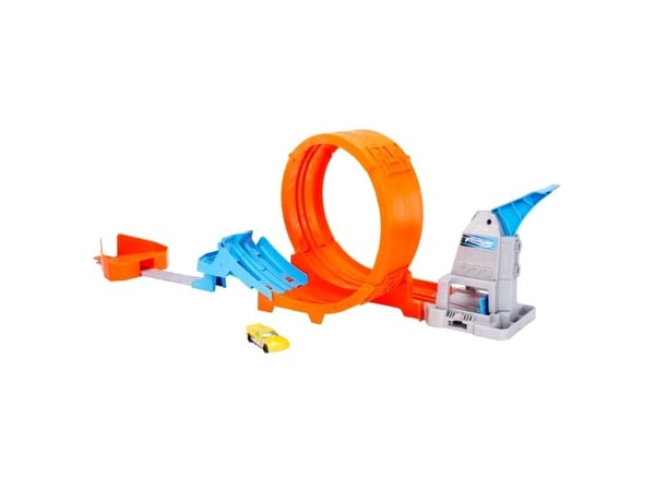 Hot Wheels Action Loop Stunt Champion-banset, Set med fordon och bana, 4 År, Plast, Multifärg