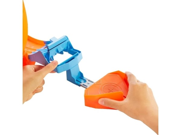Hot Wheels Action Loop Stunt Champion-banset, Set med fordon och bana, 4 År, Plast, Multifärg