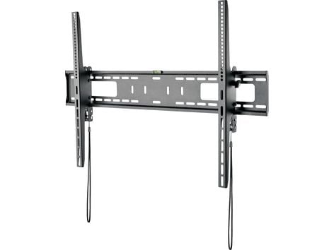 Schwaiger - Monteringssett (toarms-veggmontering) - open - for LCD-TV - metall - sølv - skjermstørrelse: 60"-100"