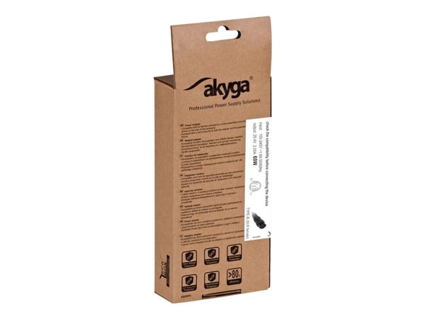 Akyga AK-EV-02 - Strømadapter - 60 watt - 2 A (XLR) - svart