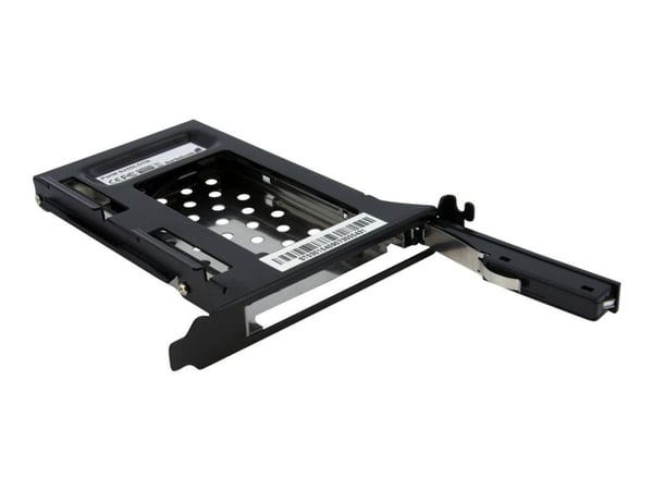 StarTech.com 2.5in SATA Removable Hard Drive Bay for PC Expansion Slot - Storage bay adapter - musta - S25SLOTR - Ramme - lajittelu
