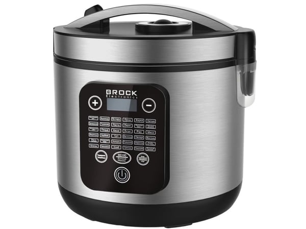 Brock Electronics MC 3601, 5 L, 700 W, 24 t, Satinert stål, Rustfritt stål, Keramikk