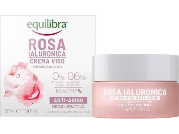 EQUILIBRA_Rosa Regeneroiva anti-aging ruusuvoide hyaluronihapolla 50ml